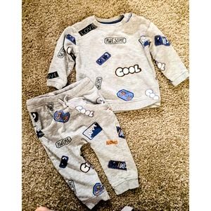 H&M 2 piece Sweats set Unisex